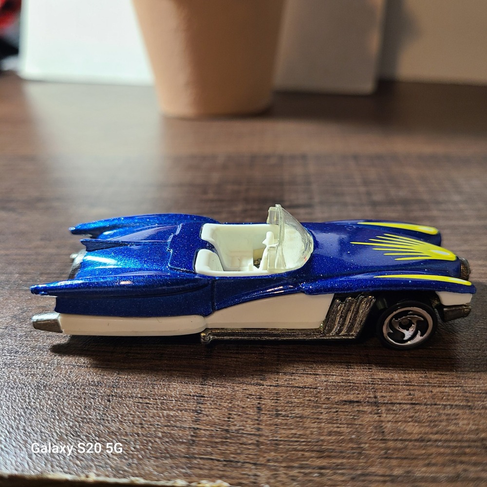 Hot Wheels‎ Blast Lane Blue Diecast Car 1990 Malaysia Toy Vehicle